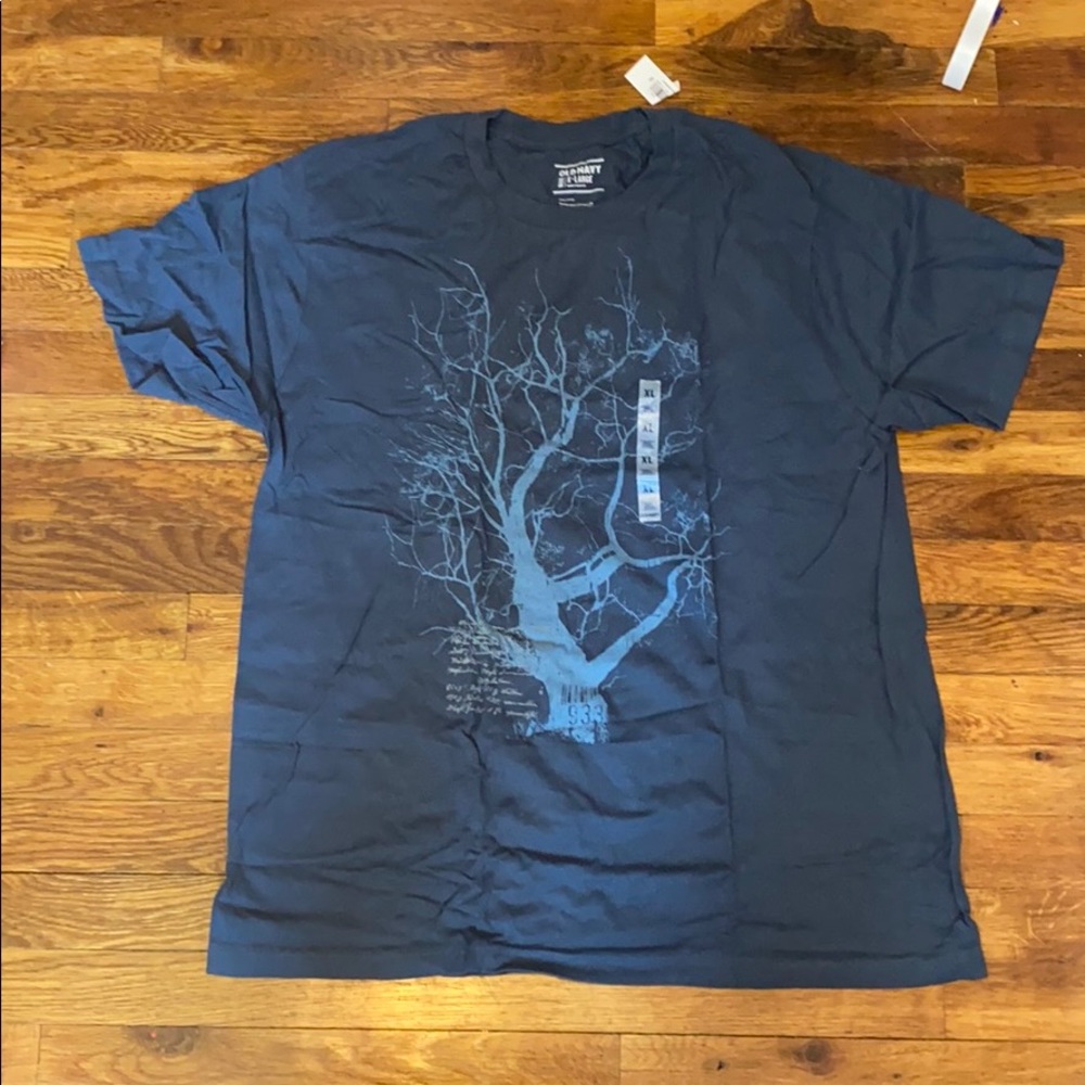 2(4) 1 old Navy T-Shirts one has stains